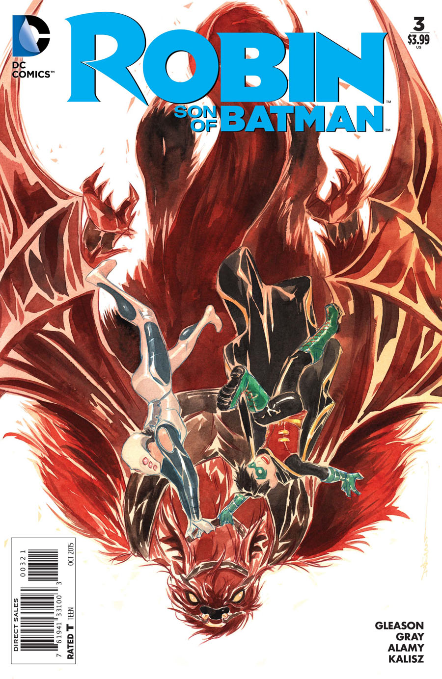 Robin Son Of Batman #3 Cover B Incentive Dustin Nguyen Variant Cover