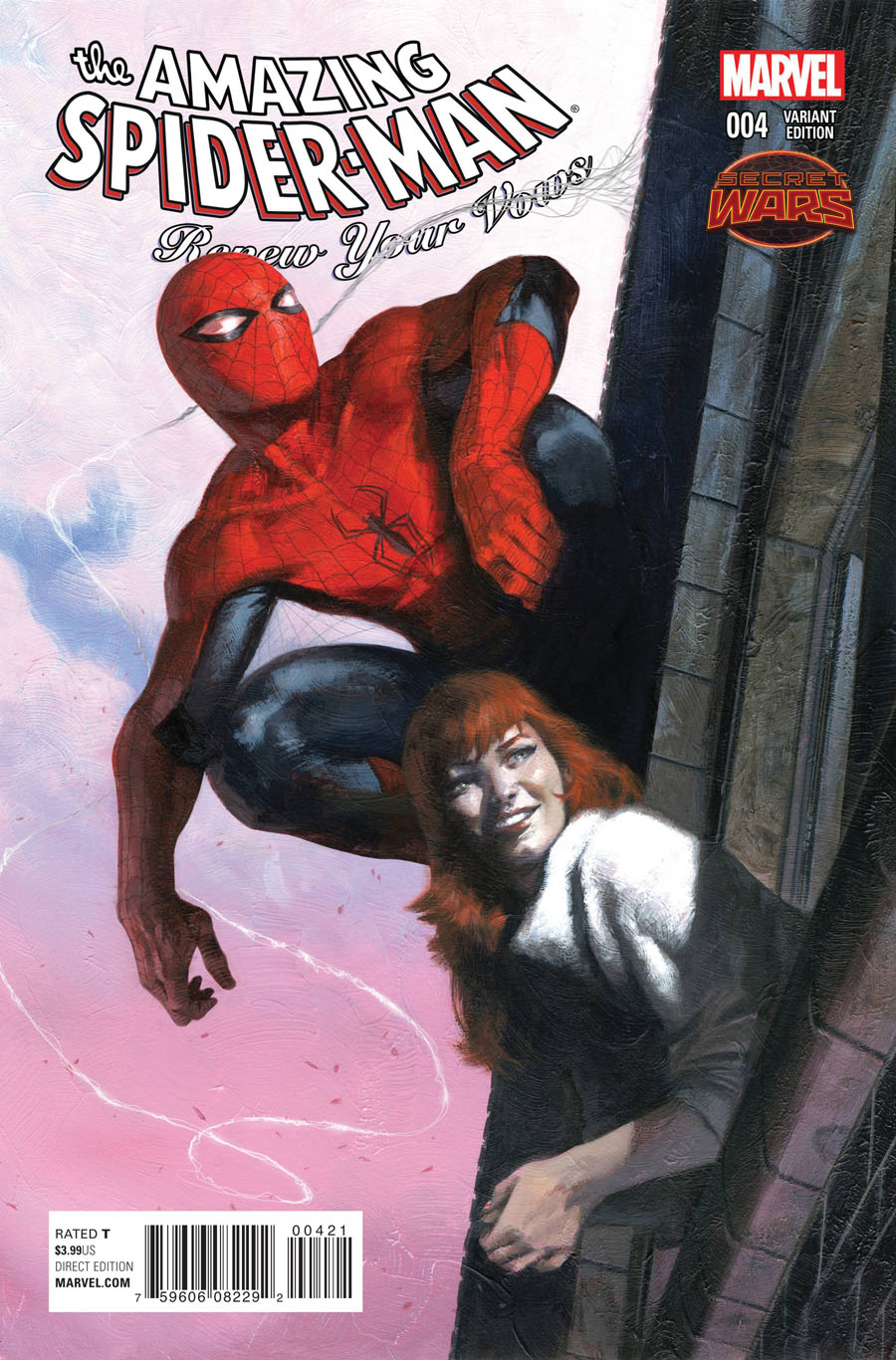 Amazing Spider-Man Renew Your Vows #4 Cover C Incentive Gabriele Dell Otto Variant Cover (Secret Wars Warzones Tie-In)