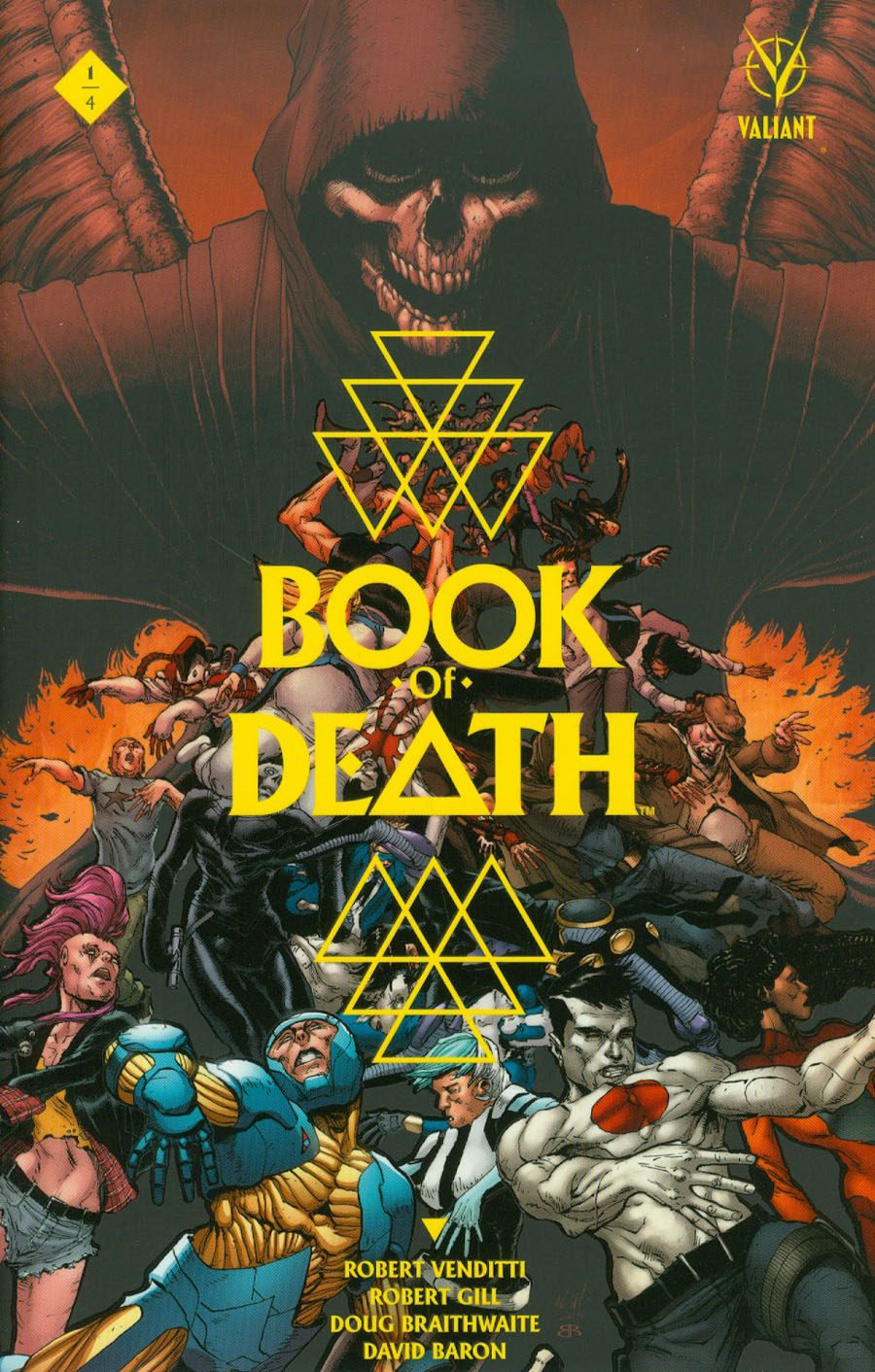 Book Of Death #1 Cover J 2nd Ptg Robert Gill Variant Cover  (Pp #1189)