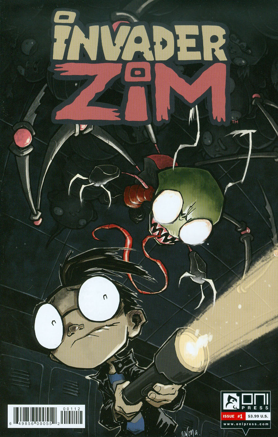 Invader Zim #1 Cover D 2nd Ptg Aaron Alexovich Variant Cover