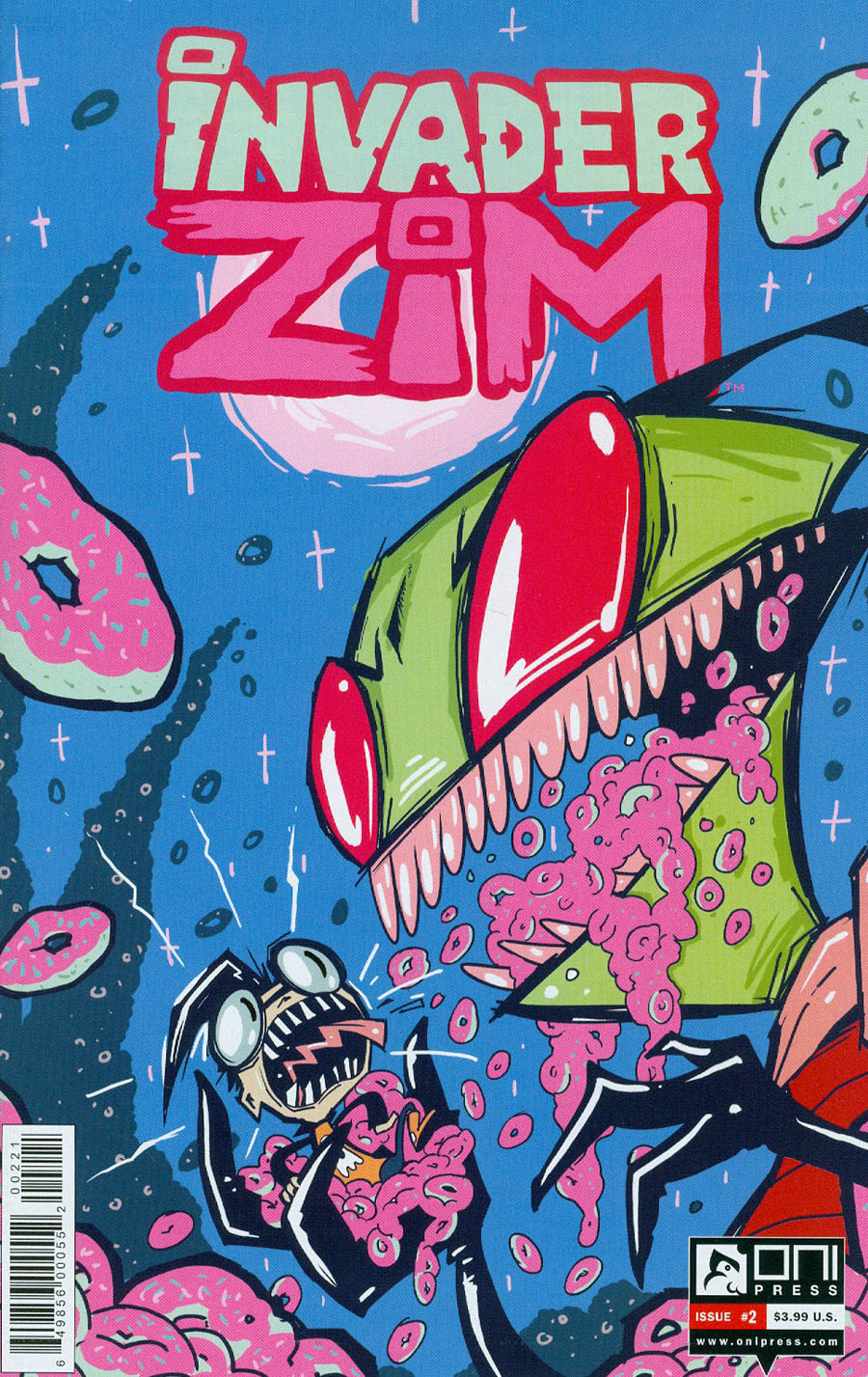 Invader Zim #2 Cover B Variant Jhonen Vasquez Cover