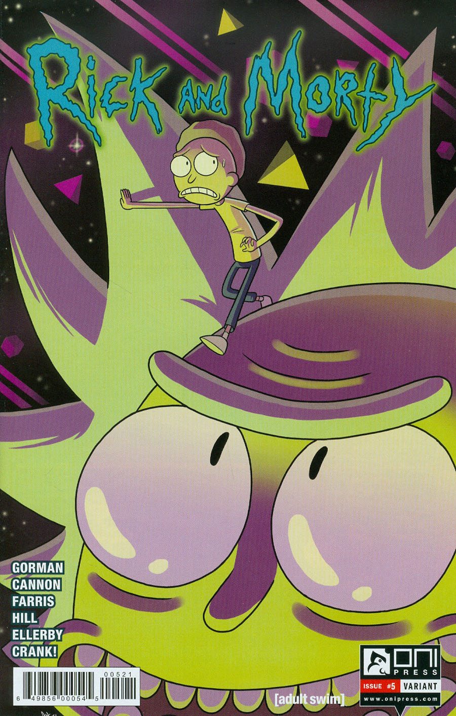 Rick And Morty #5 Cover B Variant Ian McGinty Cover
