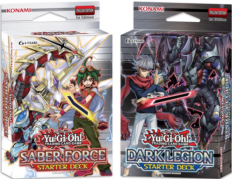 Yu-Gi-Oh Arc-V Starter Deck Display Of 10 Decks