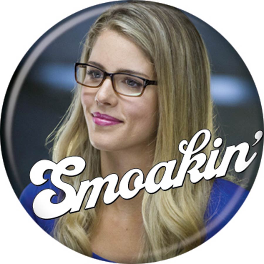 Arrow TV 1.25-inch Button - Smoakin (84713)