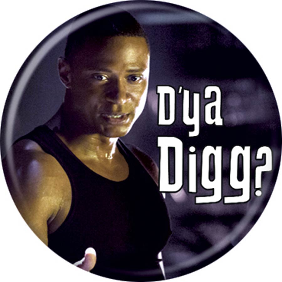Arrow TV 1.25-inch Button - Dya Digg (84715)