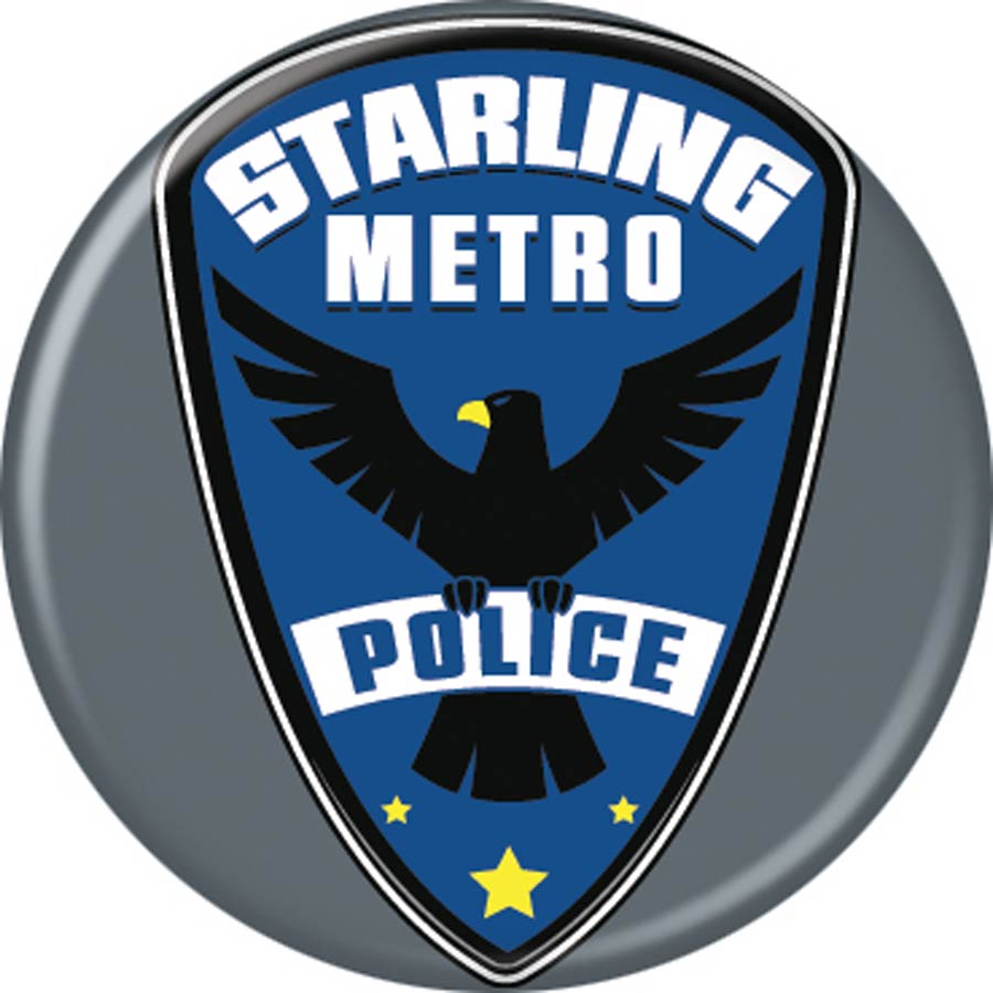 Arrow TV 1.25-inch Button - Starling Metro Police (84716)