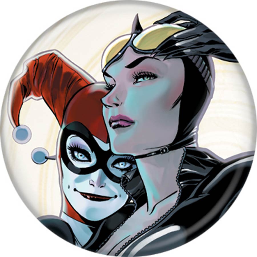 DC Comics 1.25-inch Button - Harley And Catwoman Sirens (84788)