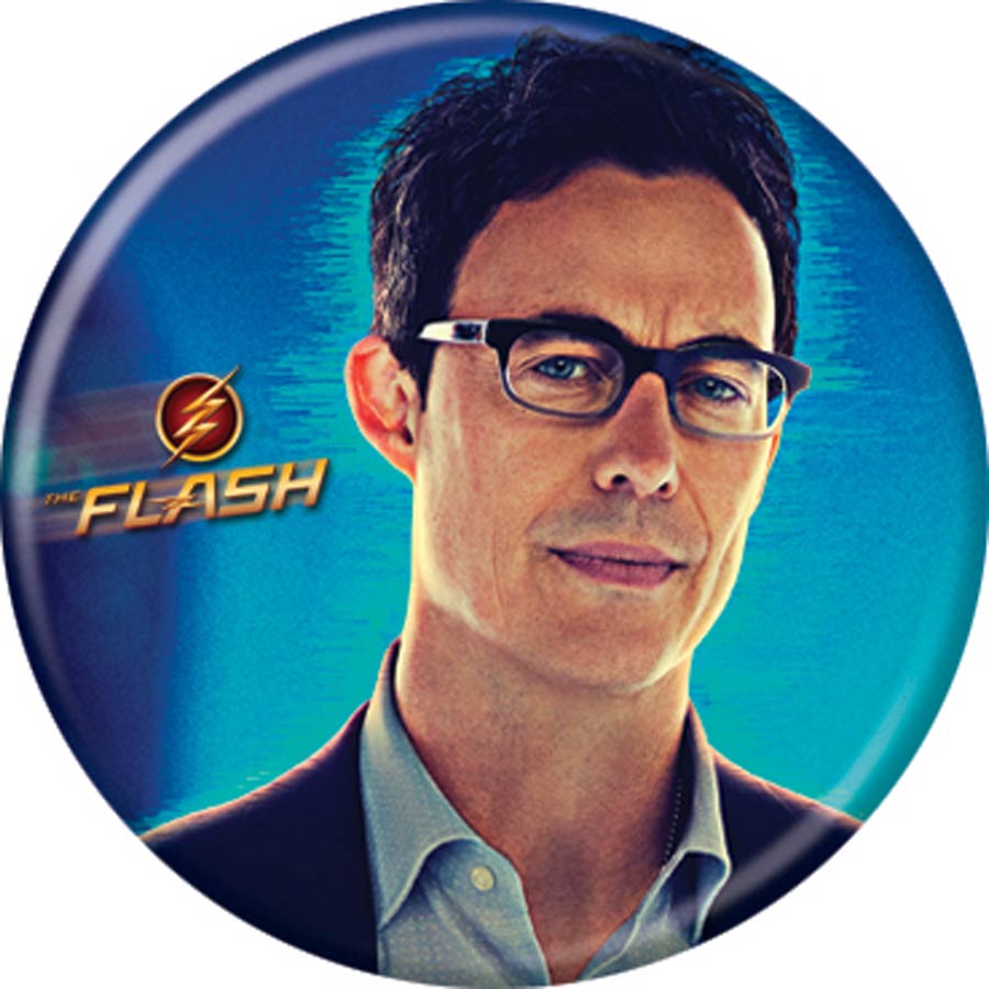 Flash TV 1.25-inch Button - Harrison Wells (84684)