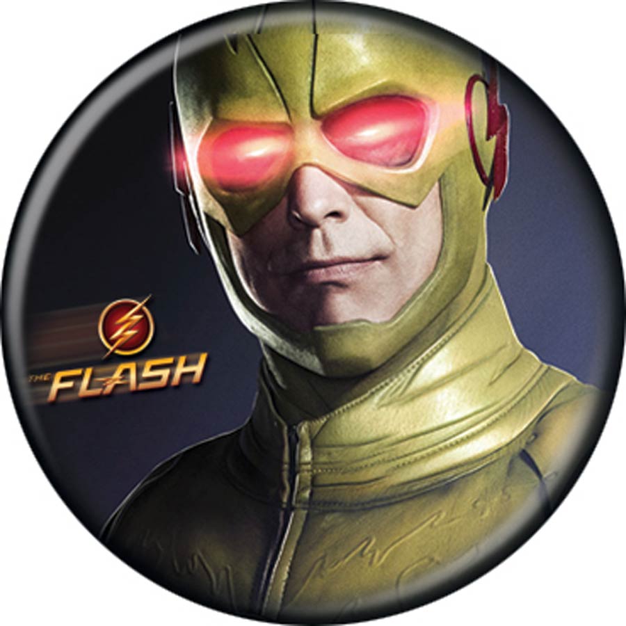 Flash TV 1.25-inch Button - Reverse Flash (84685)