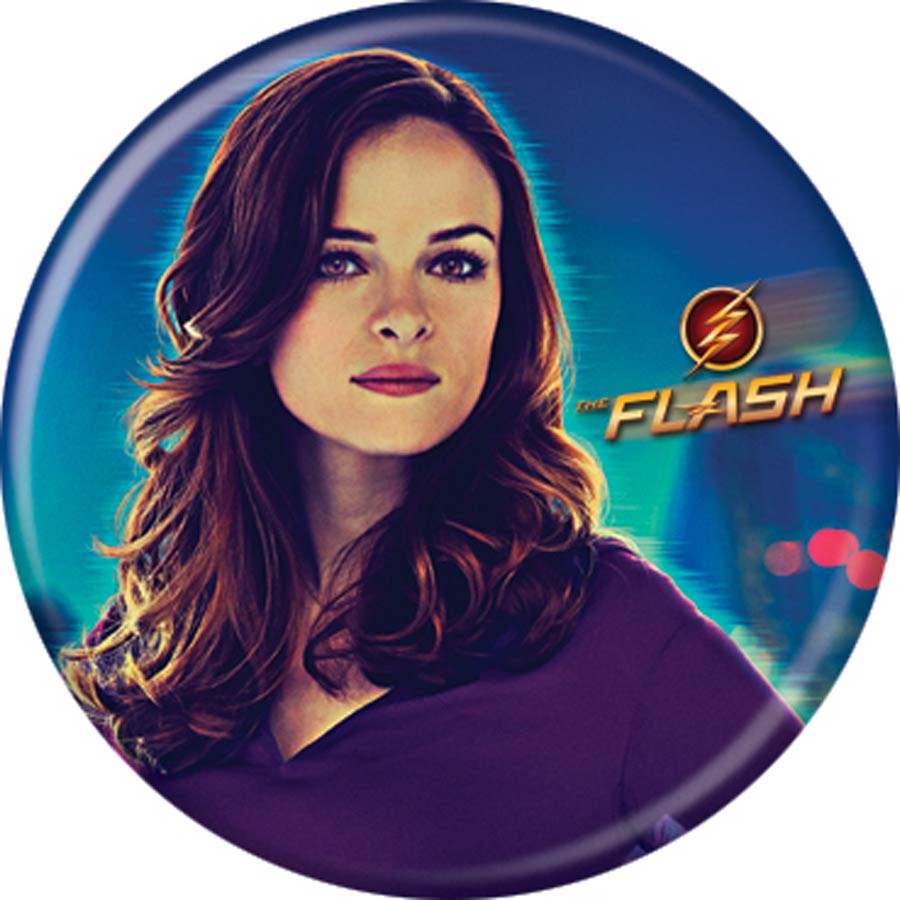 Flash TV 1.25-inch Button - Caitlin Snow (84686)