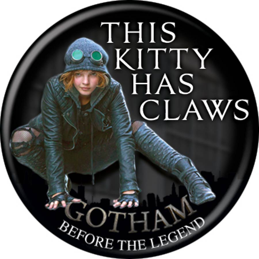 Gotham TV 1.25-inch Button - Gotham Kitty Has Claws (84759)