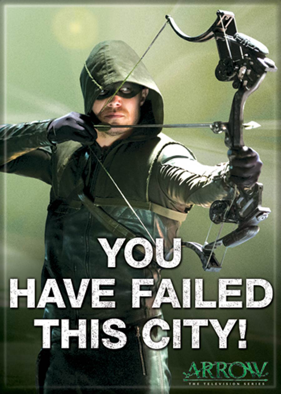 Arrow TV 2.5x3.5-inch Magnet - Failed (71783DC)