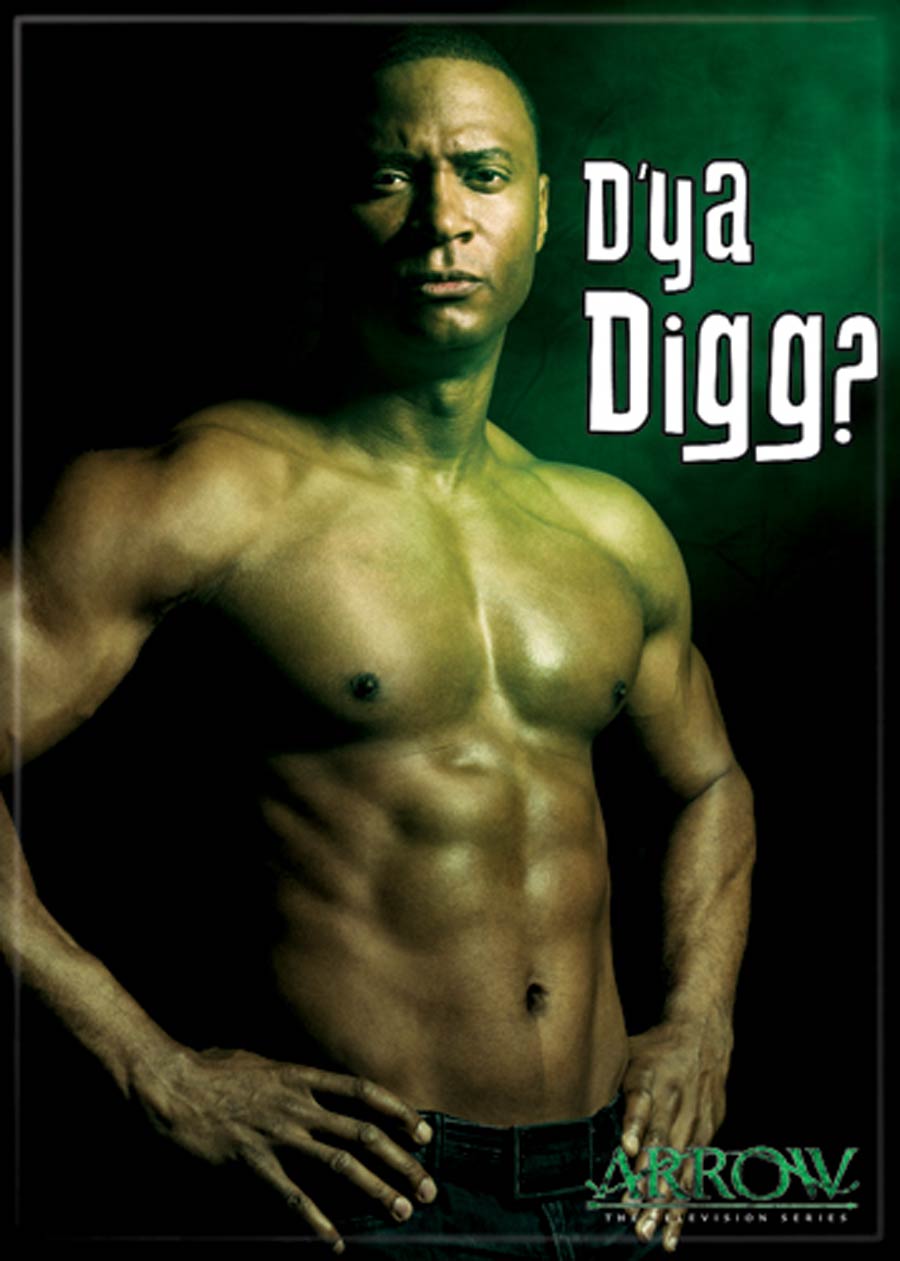 Arrow TV 2.5x3.5-inch Magnet - Dya Digg (71791DC)