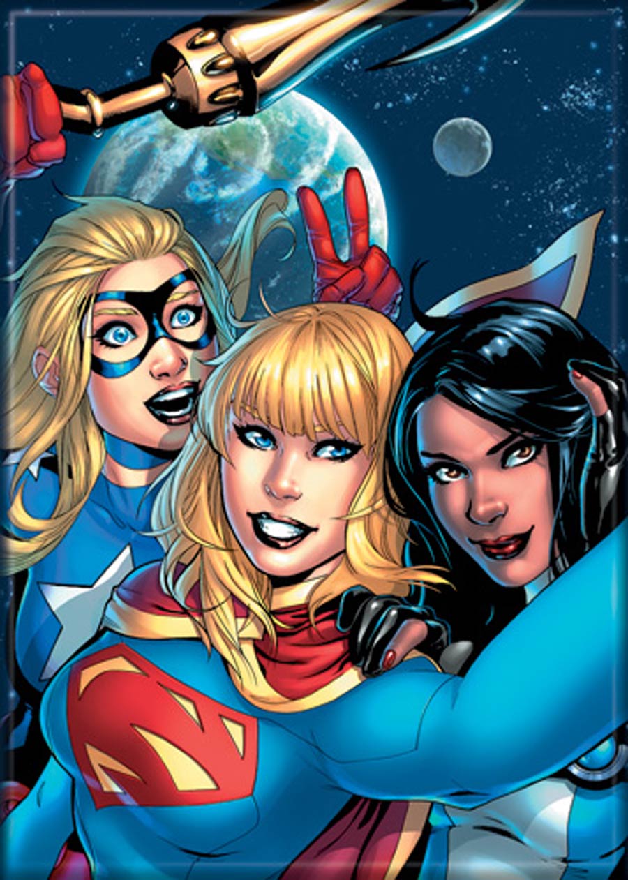 DC Comics 2.5x3.5-inch Magnet - Stargirl And Supergirl (71763DC)