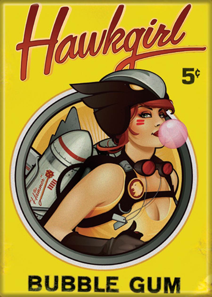 DC Comics 2.5x3.5-inch Magnet - Bombshells Hawkgirl (71755DC)