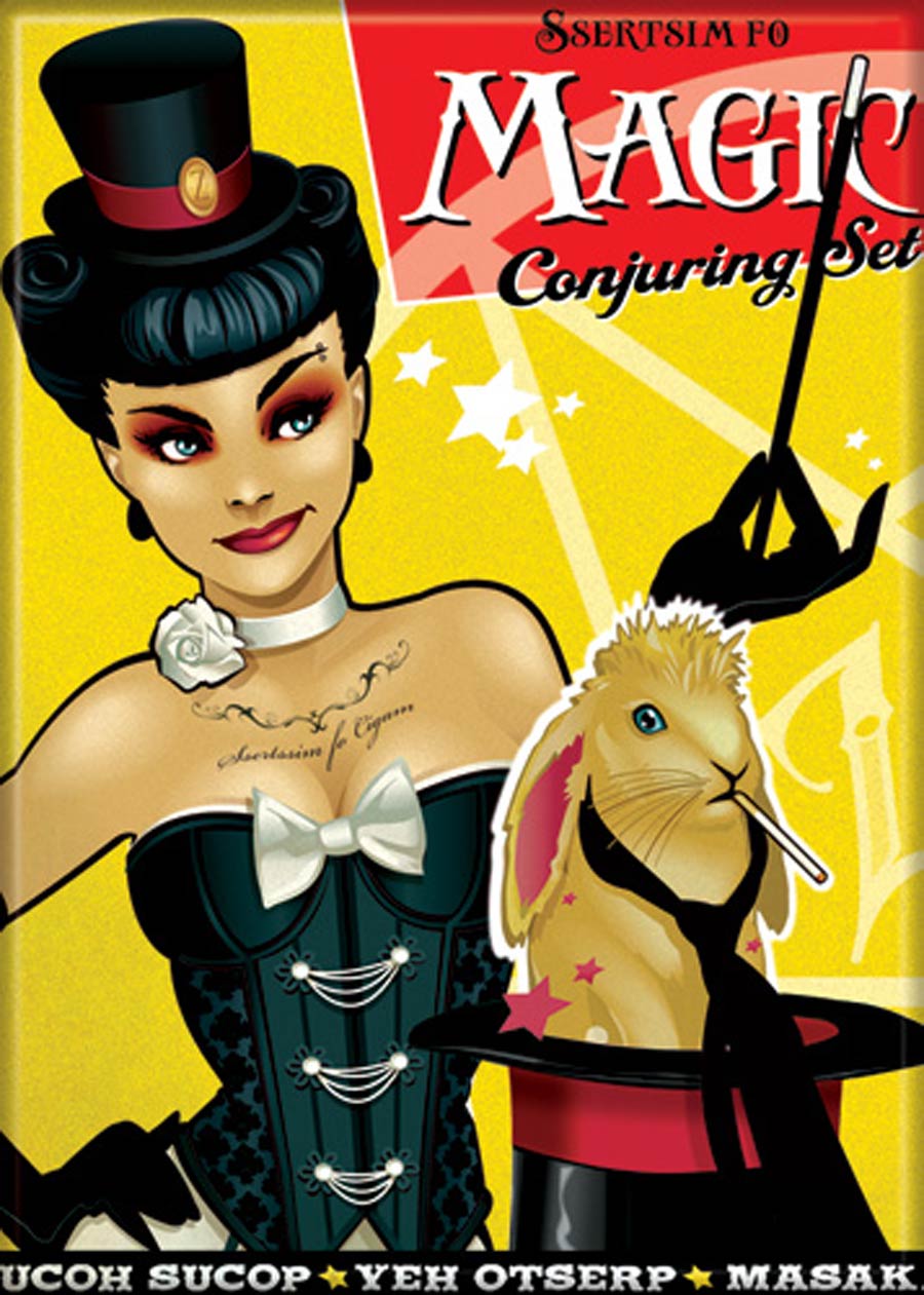 DC Comics 2.5x3.5-inch Magnet - Bombshells Zatanna (71757DC)