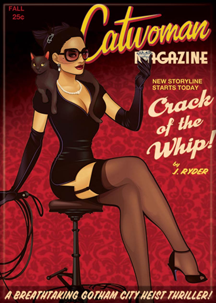 DC Comics 2.5x3.5-inch Magnet - Bombshells Catwoman (71772DC)
