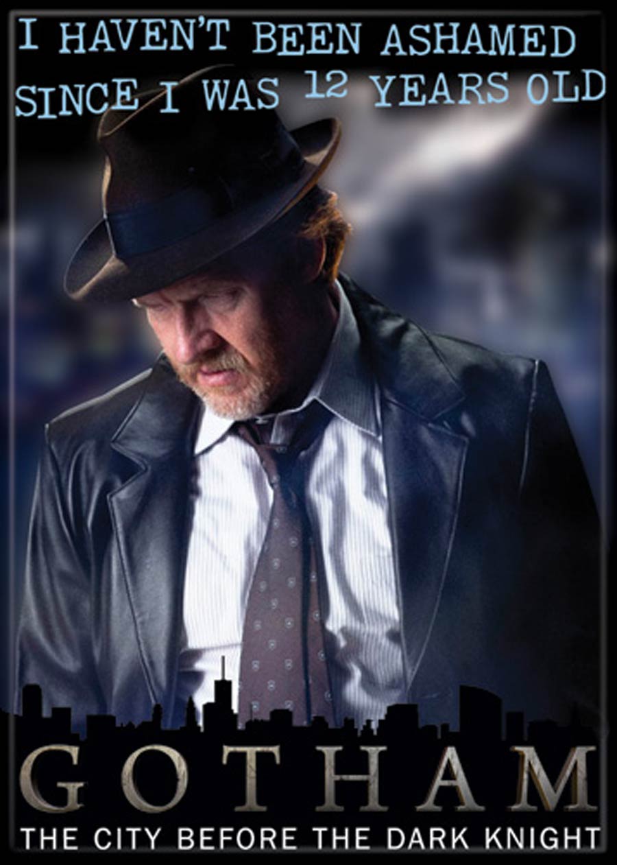 Gotham TV 2.5x3.5-inch Magnet - Harvey Ashamed (71726DC)