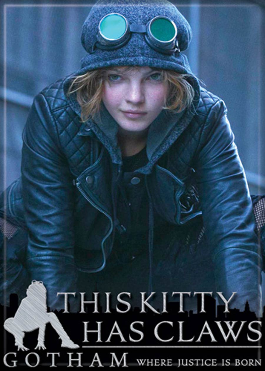 Gotham TV 2.5x3.5-inch Magnet - Kitty Has Claws (71728DC)
