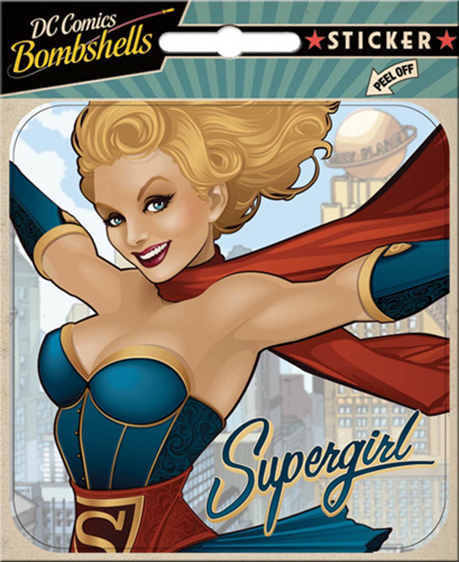 DC Comics Sticker Bombshells - Supergirl (45268S)