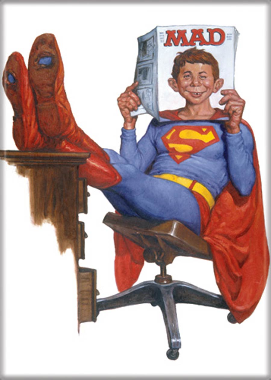 MAD Magazine 2.5x3.5-inch Magnet - Superman (71792V)