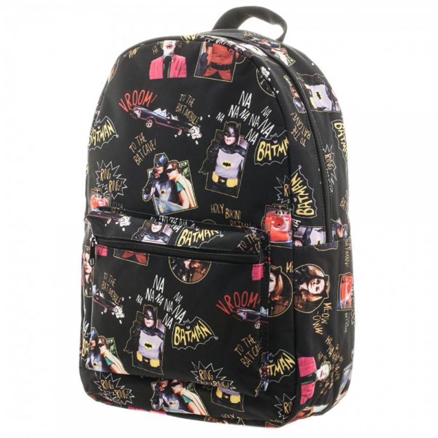 DC Comics Batman 66 Sublimated Backpack