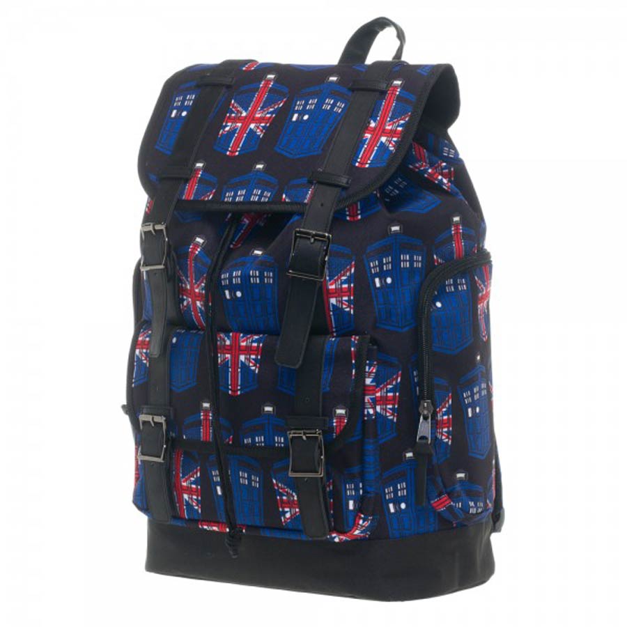 Doctor Who Union Jack/TARDIS Rucksack