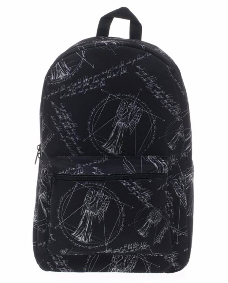 Doctor Who Weeping Angels Sublimated Backpack