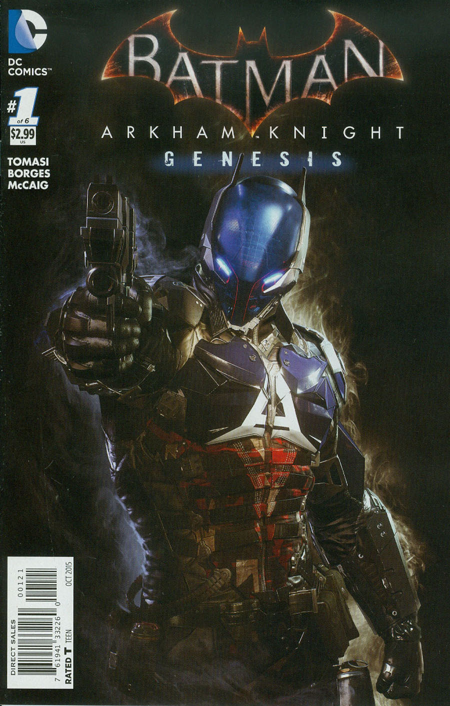 Batman Arkham Knight Genesis #1 Cover C Incentive Video Game Art Variant Cover