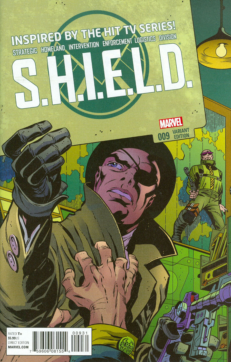 S.H.I.E.L.D. Vol 4 #9 Cover C Incentive Jack Kirby & Jim Steranko Color Variant Cover