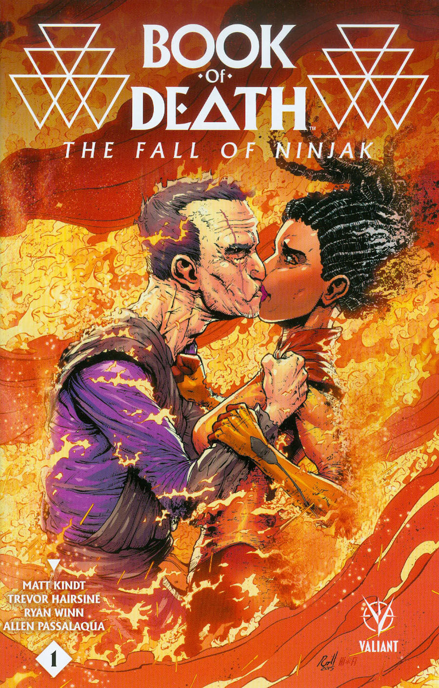 Book Of Death Fall Of Ninjak #1 Cover C Incentive Robert Gill Variant Cover