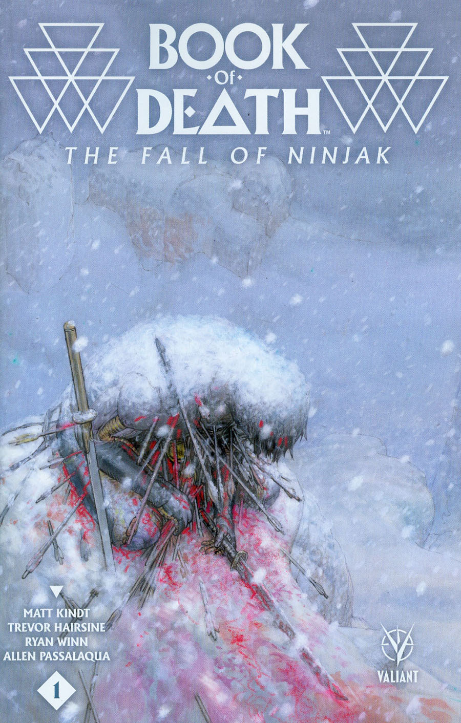 Book Of Death Fall Of Ninjak #1 Cover D Incentive Dan Pastoras Variant Cover