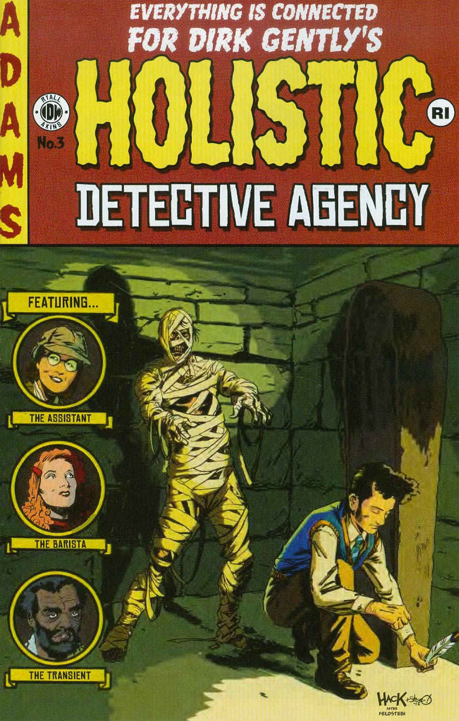 Dirk Gentlys Holistic Detective Agency #3 Cover C Incentive Robert Hack EC Comics Variant Cover