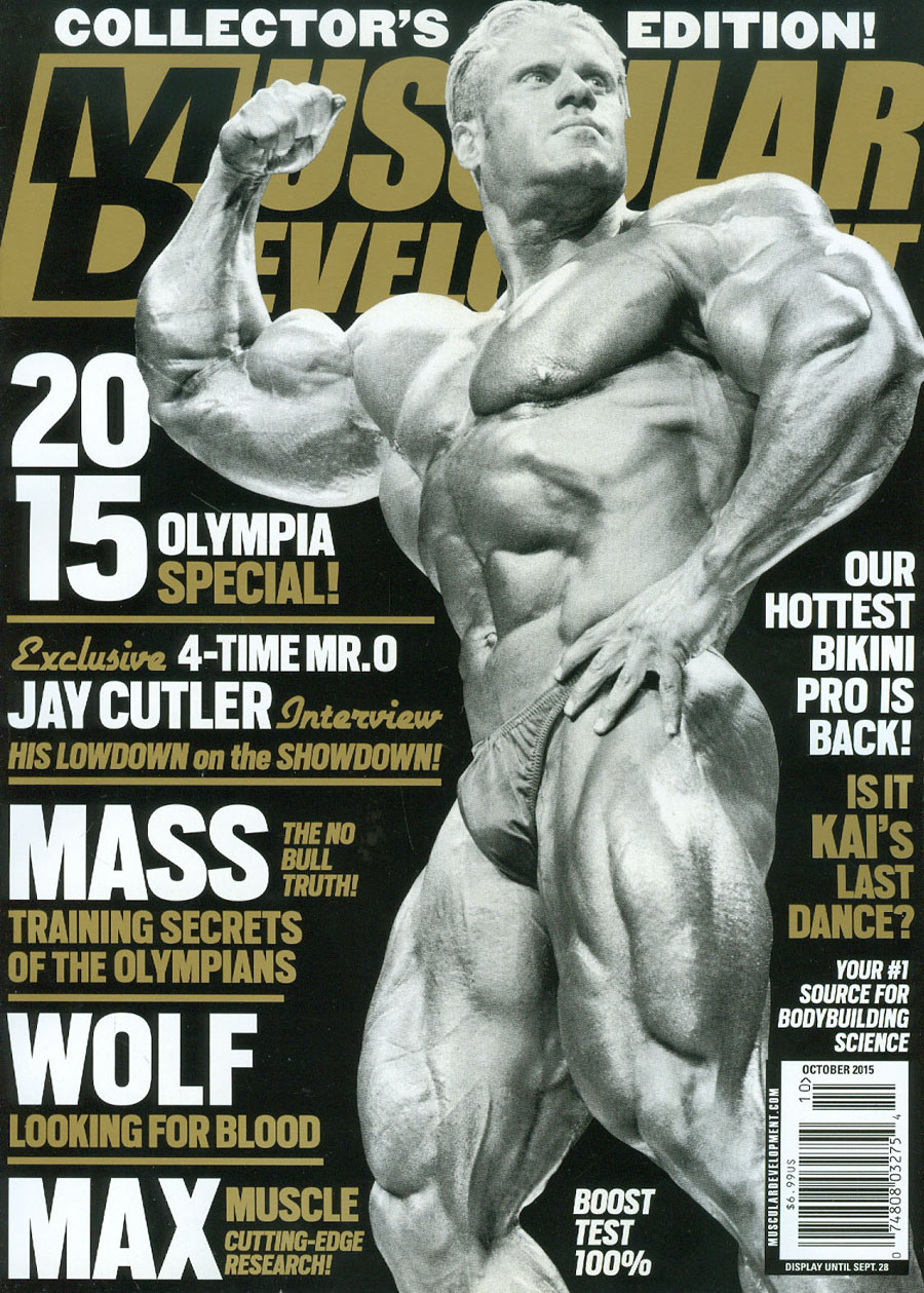 Muscular Development Magazine Vol 52 #10 Oct 2015