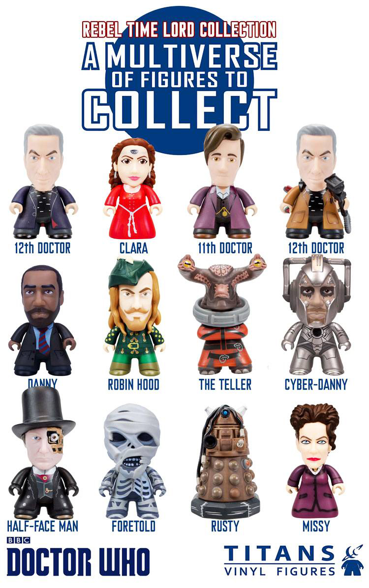 Doctor Who Titans Mini Figure Series 7 Blind Mystery Box