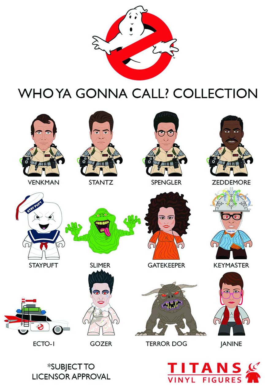 Ghostbusters Titans Mini Figure Blind Mystery Box