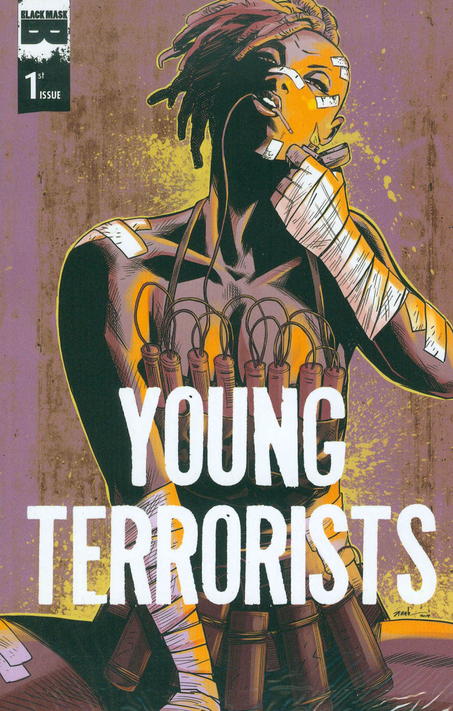 Young Terrorists #1 Cover A 1st Ptg Regular Amancay Nahuelpan Cover With Polybag