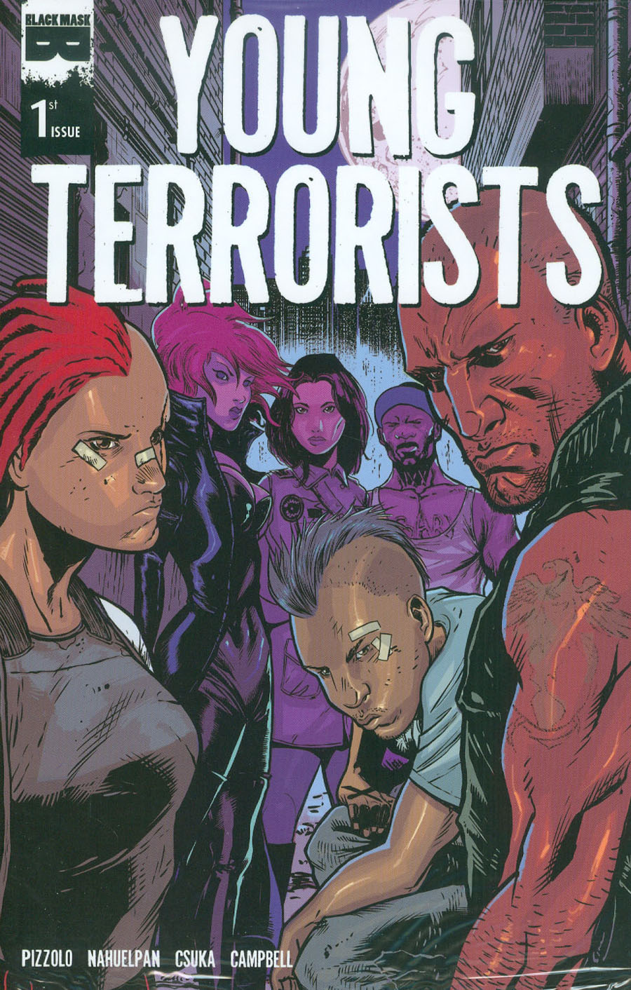 Young Terrorists #1 Cover B 1st Ptg Variant Amancay Nahuelpan Cover With Polybag