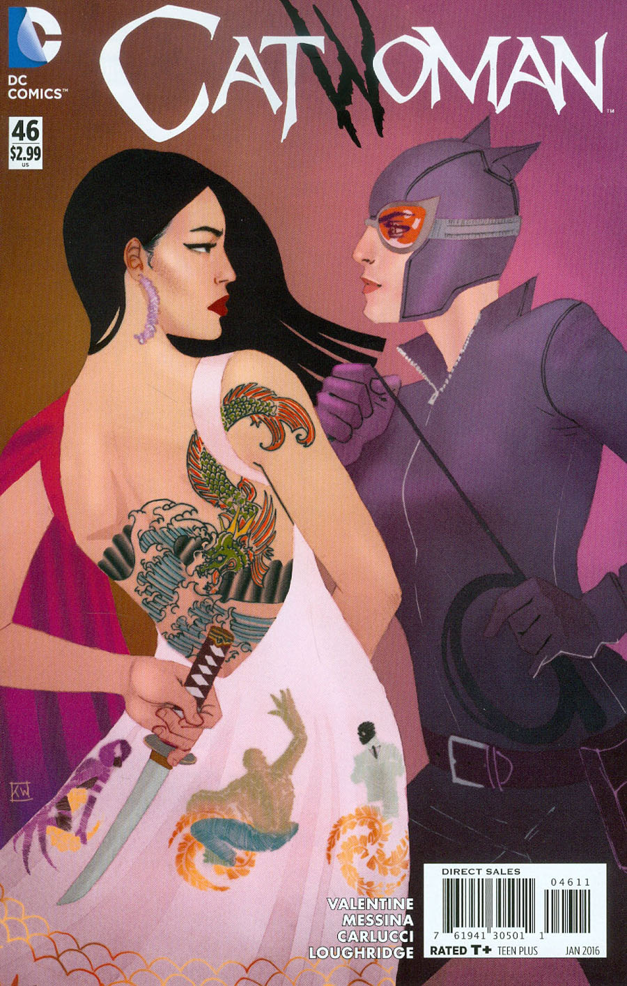 Catwoman Vol 4 #46 Cover A Regular Kevin Wada Cover