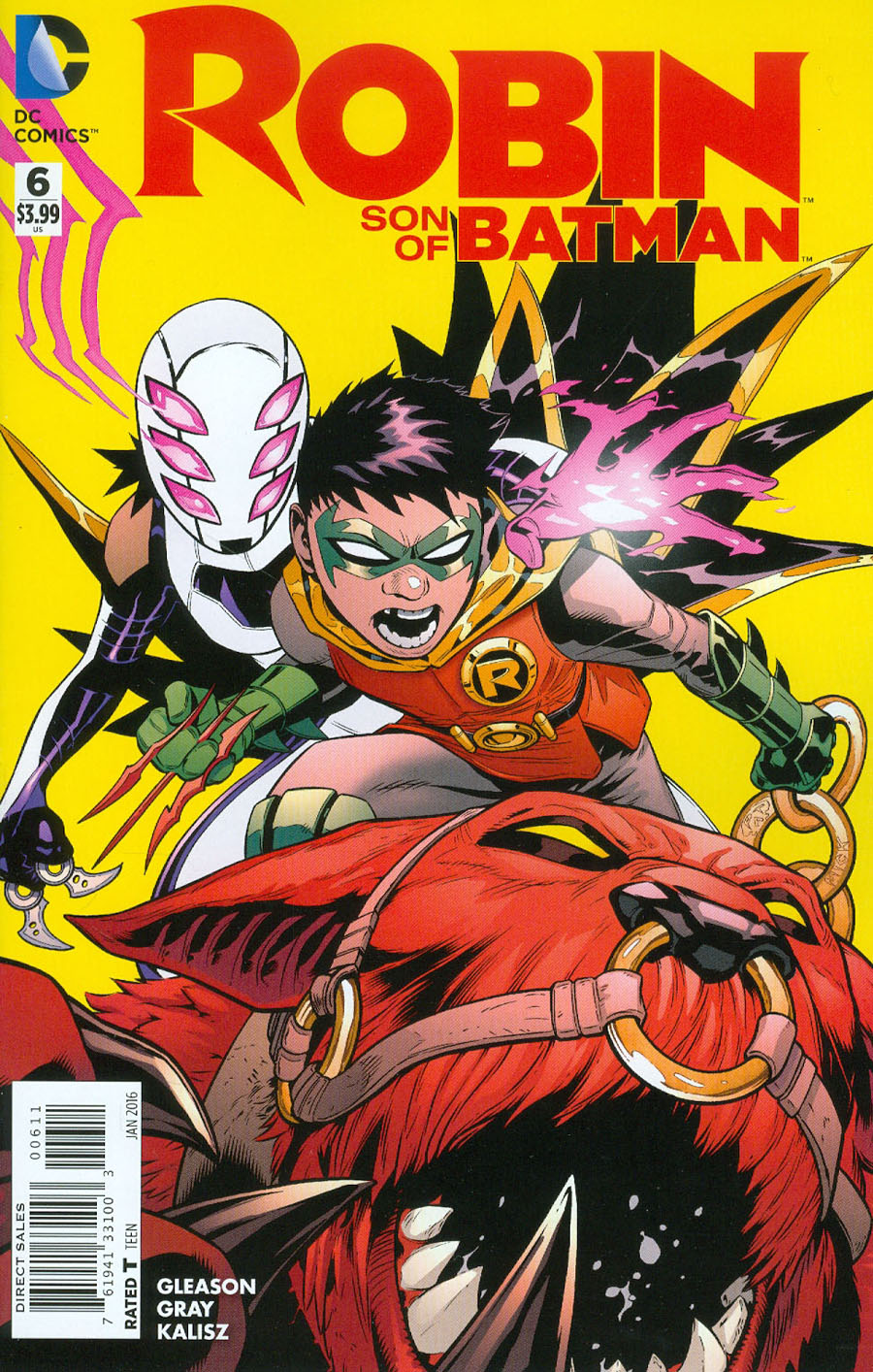 Robin Son Of Batman #6 Cover A Regular Patrick Gleason Cover