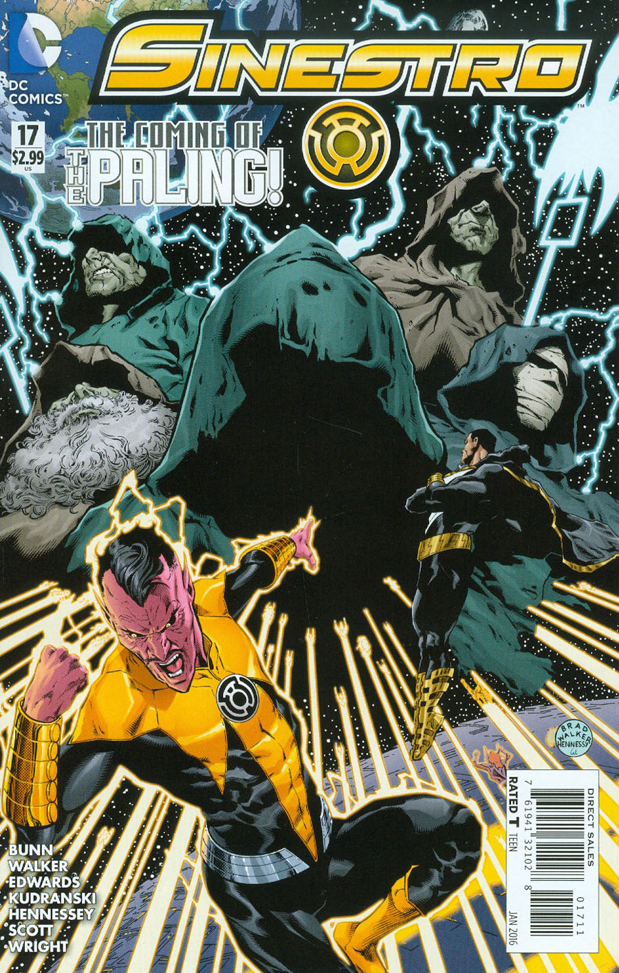 Sinestro #17 Cover A Regular Brad Walker Cover