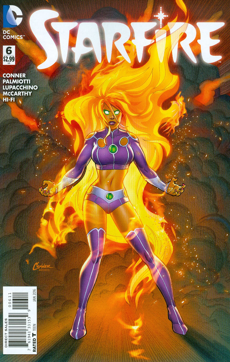 Starfire Vol 2 #6 Cover A Regular Amanda Conner Cover