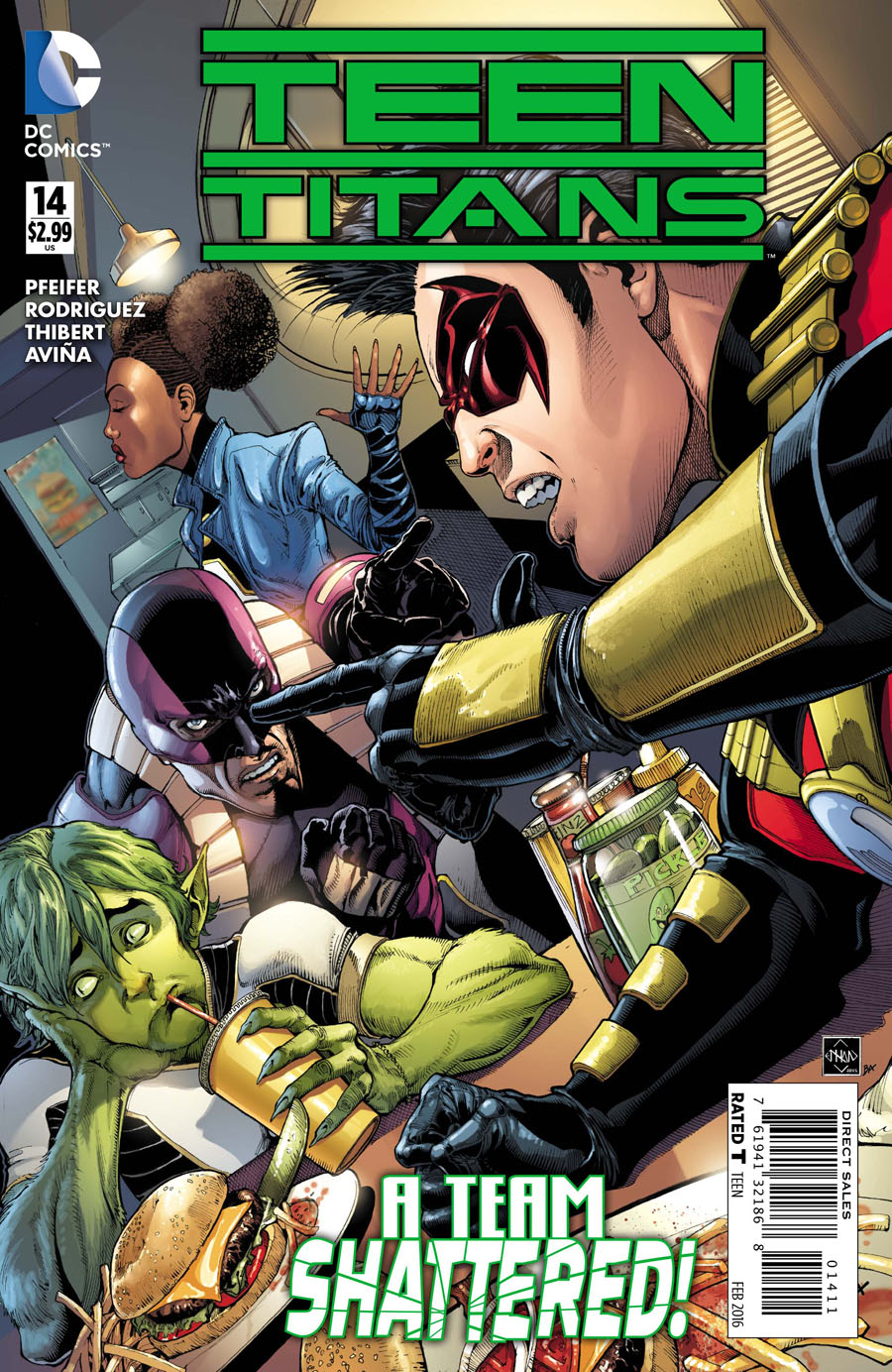 Teen Titans Vol 5 #14 Cover A Regular Ethan Van Sciver Cover