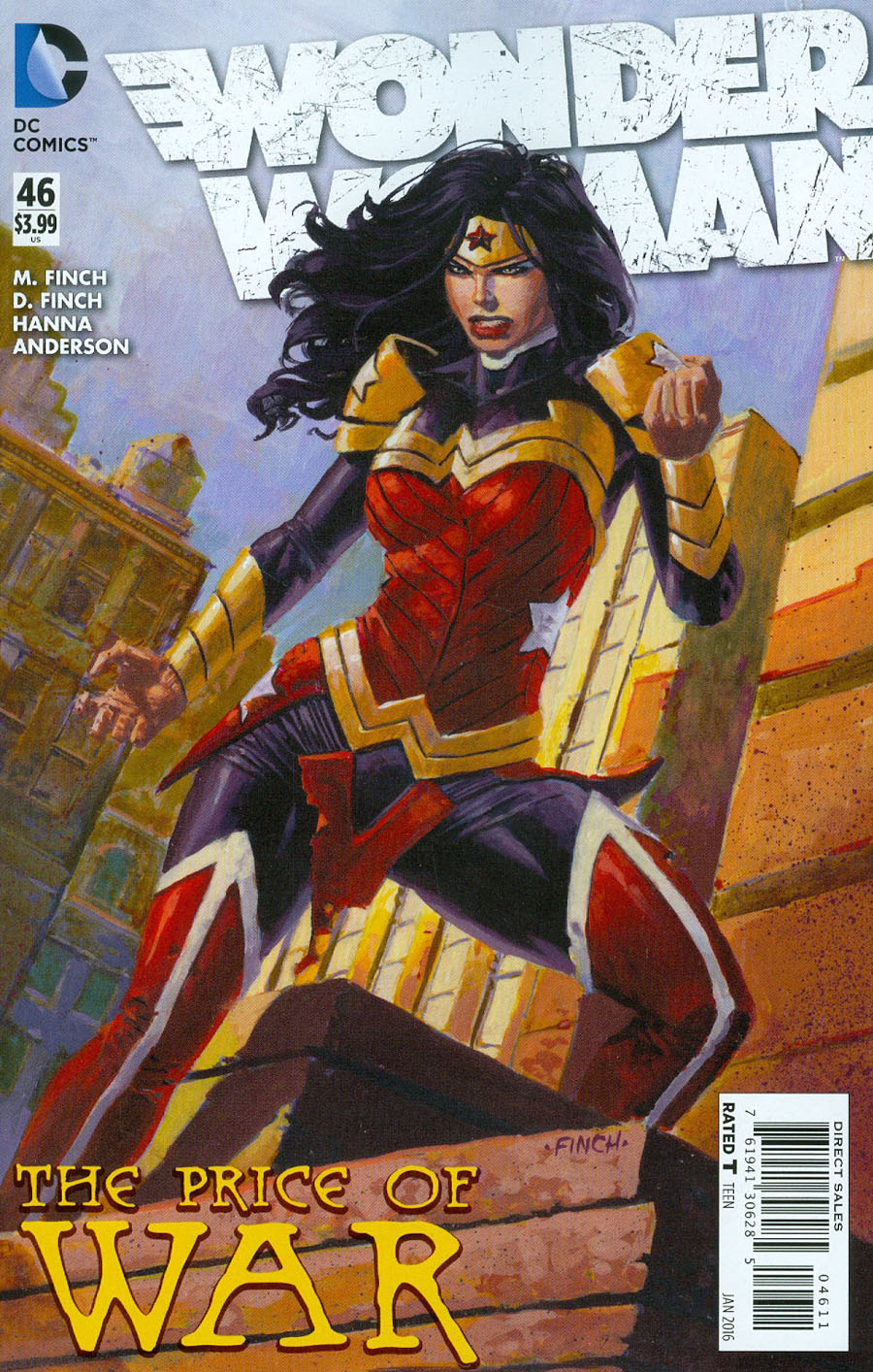 Wonder Woman Vol 4 #46 Cover A Regular David Finch Cover