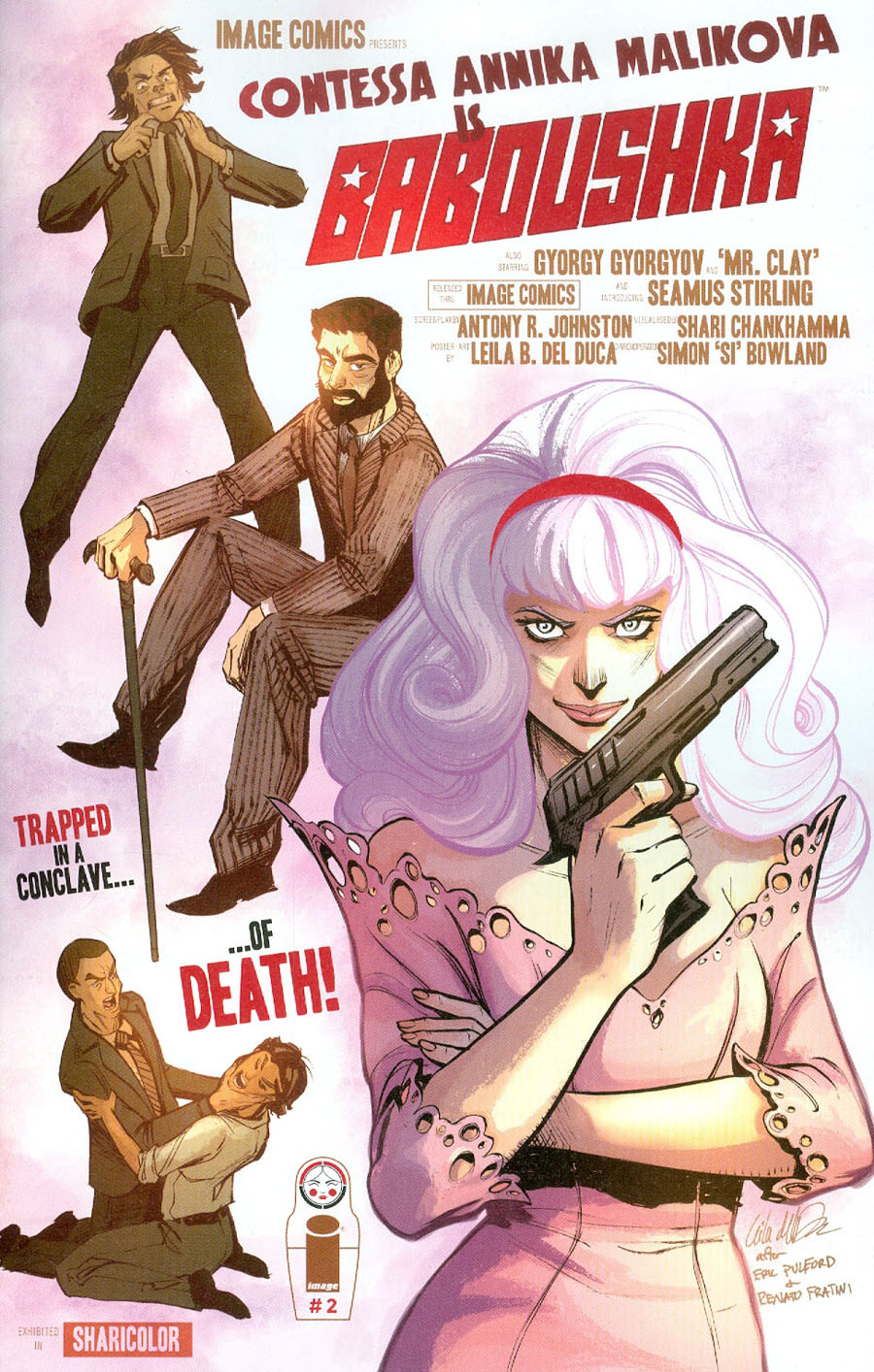 Codename Baboushka Conclave Of Death #2 Cover B Leila Del Duca