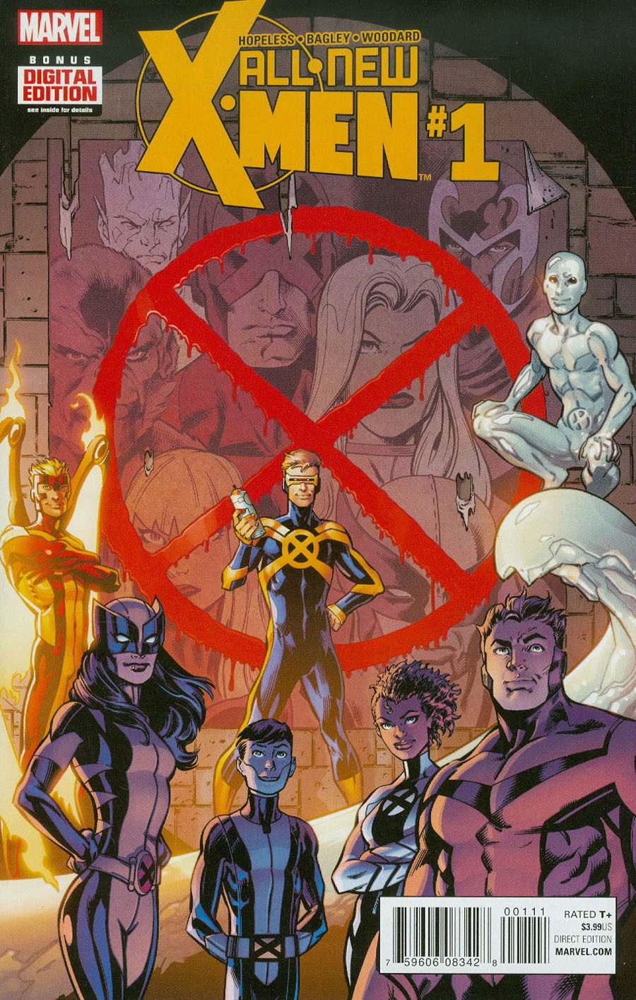 All-New X-Men Vol 2 #1 Cover A 1st Ptg Regular Mark Bagley Cover