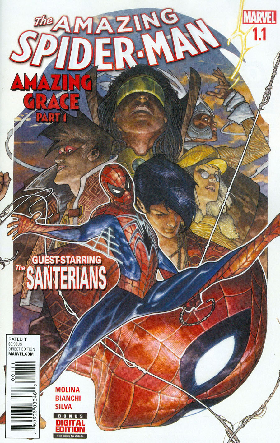Amazing Spider-Man Vol 4 #1.1 Cover A Regular Simone Bianchi Cover