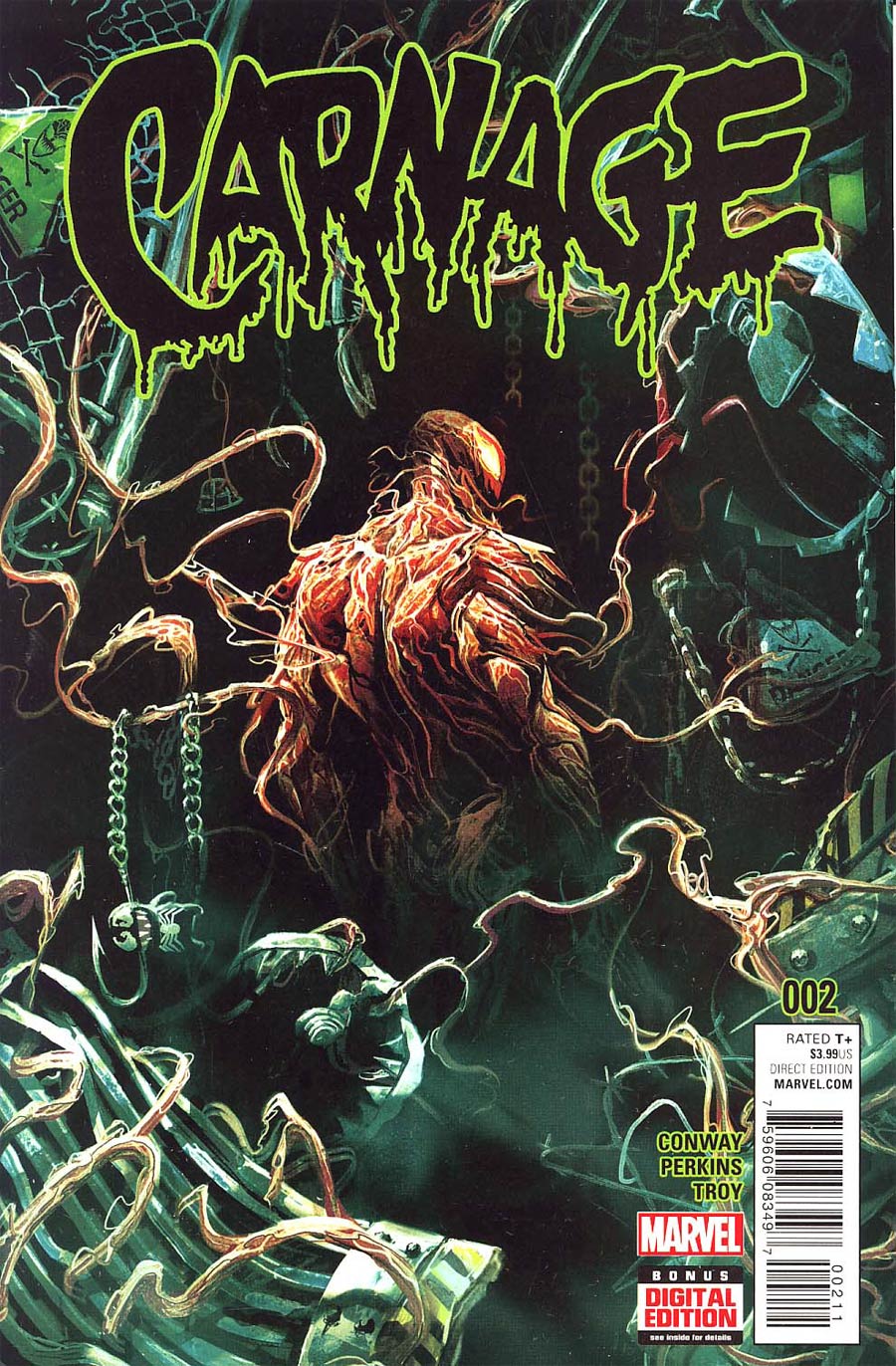 Carnage Vol 2 #2 Cover A 1st Ptg Regular Michael Del Mundo Cover