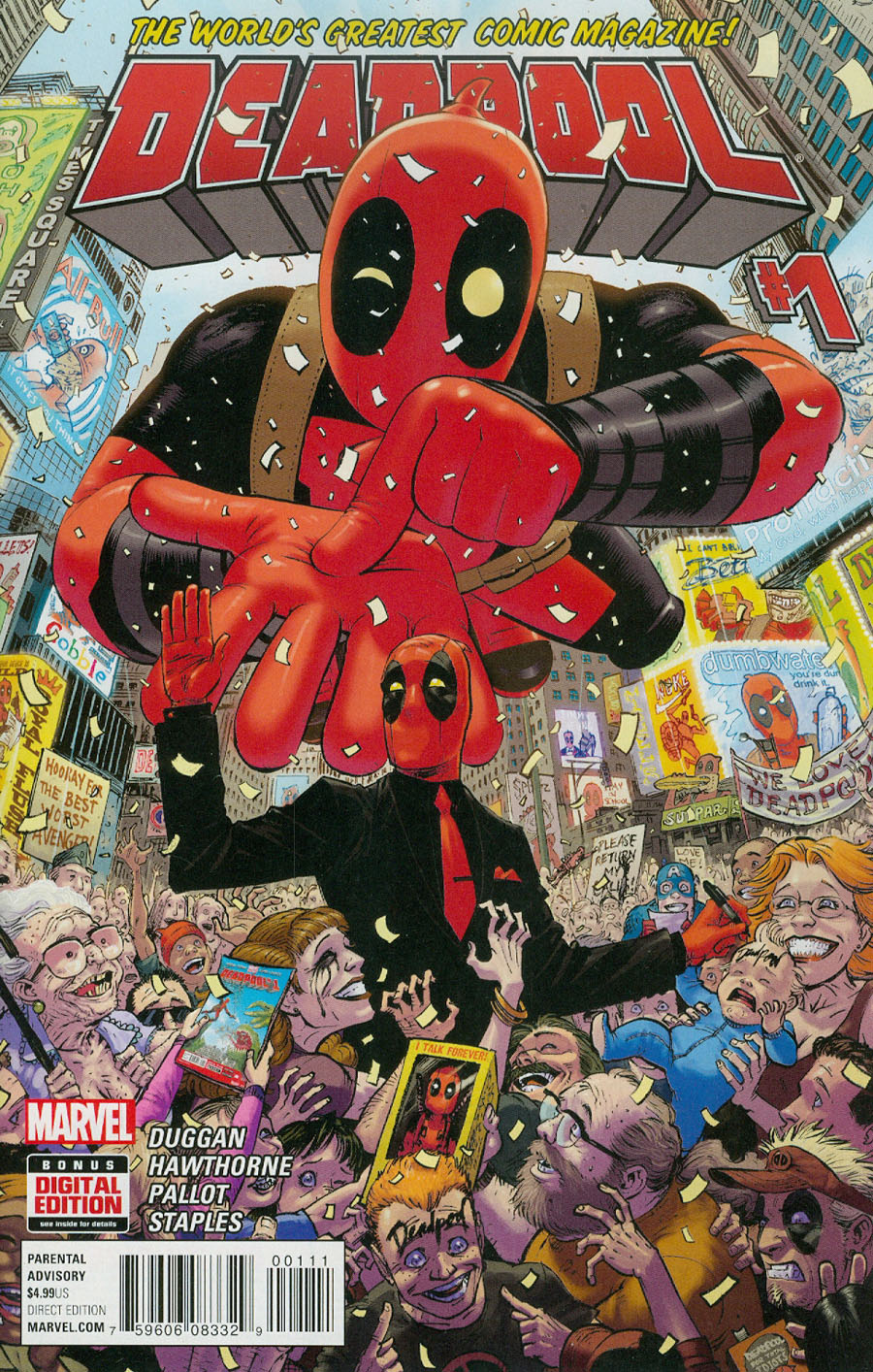 Deadpool Vol 5 #1 Cover A Regular Tony Moore Cover