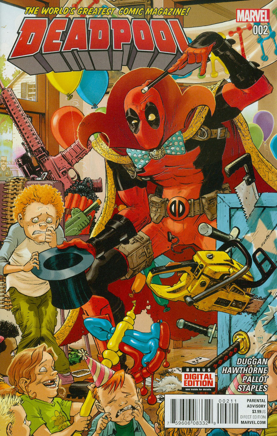 Deadpool Vol 5 #2 Cover A Regular Tony Moore Cover